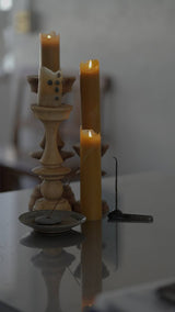 おおきな蜜蝋蝋燭｜信州の恵みを、そのまま灯す