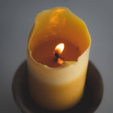 おおきな蜜蝋蝋燭｜信州の恵みを、そのまま灯す